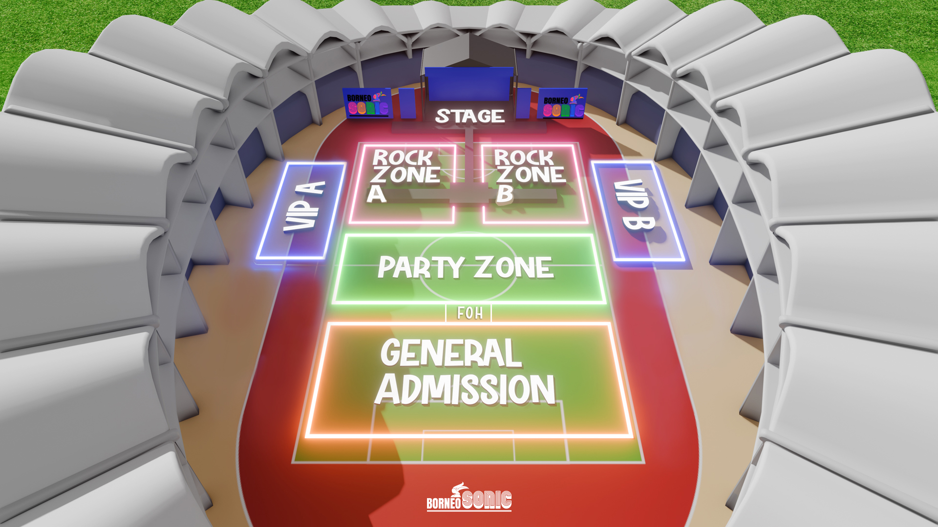 Borneo Sonic 2024 Seat